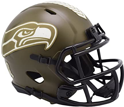 Riddell Unisex – Erwachsene Salute to Service Speed Mini, Olivgrün, Medium