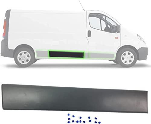 Baguette de porte arrière-droite | Installation facile & qualité OEM | Compatible avec Renault Trafic II, Opel Vivaro, Nissan Primastar | FINAO AUTOPARTS