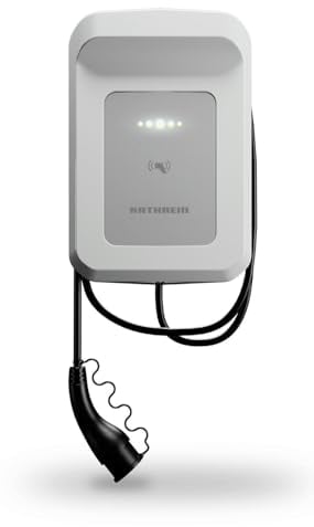 Kathrein Wallbox AC40-11-C750-W, Kabel, MID, Last, Weiß, 7,5m Kabel, 11kW