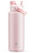 POWCAN 40 oz Insulated Water Bottle with 2-in-1 Straw and Spout Lid, Keep Cold 24H, Leak-Proof, BPA-Free, Double Wall Stainless Steel Water Bottle for Sports, Gym, Travel, and School (Cotton Candy)