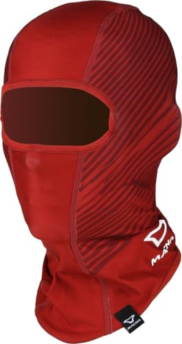 Macna Ark Balaclava Sturmhaube, rot, Einheitsgröße