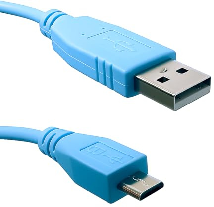 Aexus Console Cable for Cisco | USB Type A to Micro-B 6 ft (1.8 Meters) | CAB-USB-UB= | USB 2.0