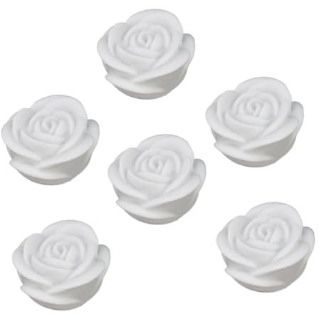 jojofuny Regali Di Luci Floreali - 6 Luci A Led A Forma Di Rosa Candele Morbide Per Decorazioni Per La Casa E Il Giardino Feste Di Matrimonio