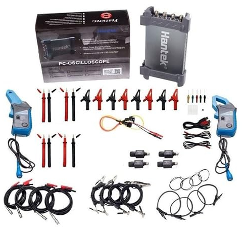 Hantek Qingdao Automotive Hantek6074BE USB / PC Oszilloskop Kit I II III IV 4 Kanäle Oszilloskop Hantek Qingdao Automotive USB Oszilloskop 70MHz 1GSa/s (Hantek6074BE-kit IV)