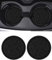 Flaconi 4 Pezzi Sottobicchiere per Auto,Accessori Auto Interno,Gadget Macchina Interni,Antiscivolo in Silicone Portabicchieri per Auto,Tappetino per Bicchieri Automobili per Porta bicchieri (Nero)