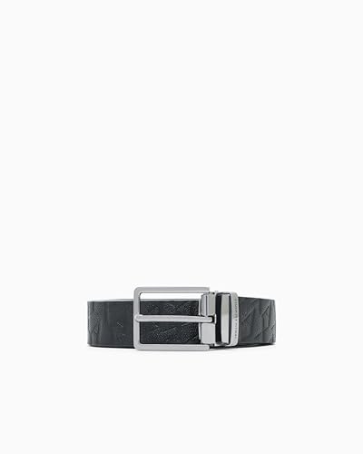 Armani Exchange Herren Liam All Over Logo Belt Belt (1er Pack)