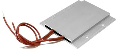 HIFRQVVC Calentador de Aire Aislado Elemento calefactorPTC, Placa calefactora PTC termostática de 24 V, 77 x 62 x 6 mm, Cubierta de Aluminio, 70/110/200 °C, for Plancha de Pelo(24V 200c)
