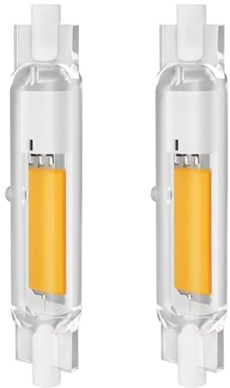 EIMOPE R7S LED 78mm Dimmbar 20w Lampen | 20W R7S led 78mm Glühbirne ersatz für 100w 200W Halogenstäbe, Neutralweiß 4000K 2000LM für Deckenfluter, Leselampen, Kein Flackern, 2er Pack