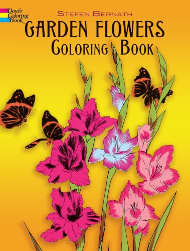 Garden Flowers Coloring Book (Dover Nature Coloring Book)