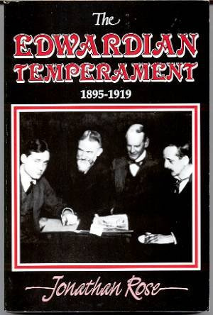 The Edwardian Temperament, 1895-1919