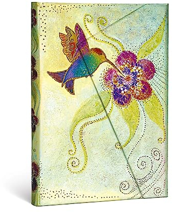 Laurel Burch Kolibri Ausgefallene Kreationen - Notizbuch Midi Liniert - Paperblanks, Midi (180 x 130)