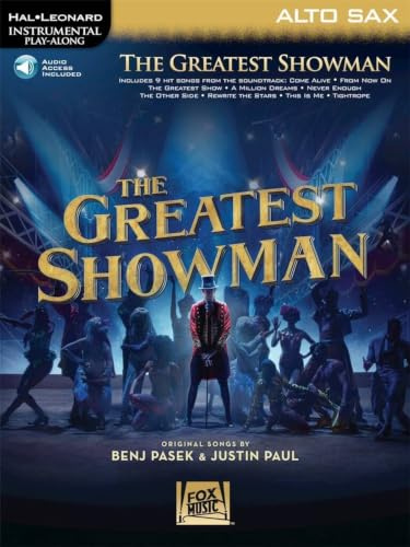 Instrumental Play-Along: The Greatest Showman - Alto Saxophone (Book/Online Audio) (Hal-Leonard Instrumental Play-Along)