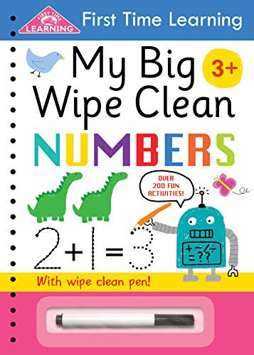 First Time Learning Wipe Clean- Numbers