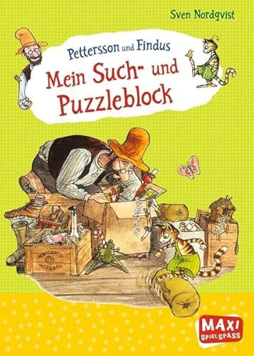 Pettersson und Findus. Mein Such- und Puzzleblock (MAXI Spielspaß)