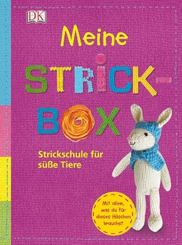 Meine Strick-Box: Strickschule für süße Tiere: Strickschule für süße Tiere. Buch & Zubehör für eine Tierfigur (Stricknadeln, Wolle, Füllwatte)