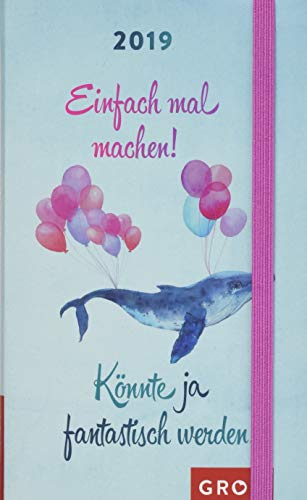 Einfach mal machen. Könnte ja fantastisch werden. 2019: Taschenkalender | Maße (BxH): 9,3x14,9cm