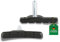 CONTEC Bremsschuh V-Stop, V-Brakes Medium Compound, mittelharte Gummimischung, minimaler Verschleiß, DIN-geprüft, asymmetrisch, 70 mm Steck, Paar