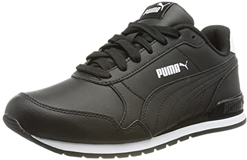 PUMA Unisex ST Runner v2 Full L Low-Top Trainer, 41 EU, Puma Black-Puma Black-Puma White