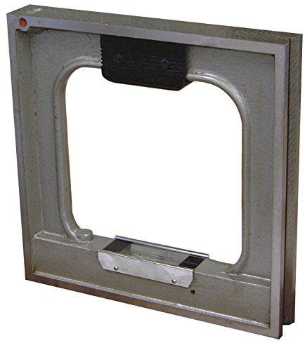 CNC QUALITÄT Präzisions Wasserwaage - Abmessung 200 x 200 mm - Ablesung 0,1 mm