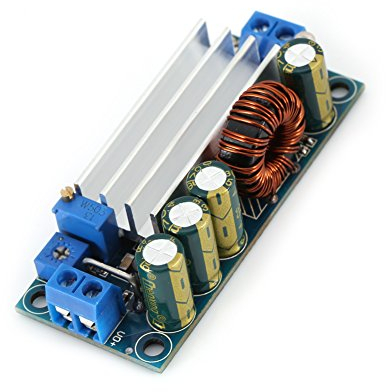 Akozon 35W 3A CC CV Boost/Buck Step Up/Down Converter DC-DC 5V-30V to 0.5V-30V Power Converter