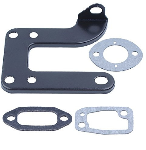 Haishine Juego de Juntas de colector de admisión de carburador de Soporte de silenciador para Husqvarna 268 272 61 272XP 272K Motosierra