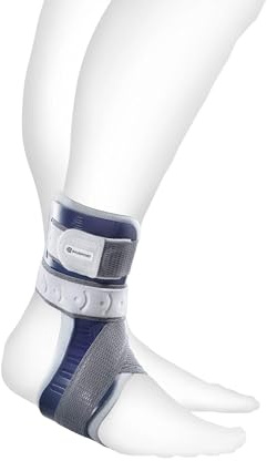 BAUERFEIND MalleoLoc L Knöchelbandage Größe 3, Titan, links, Größe 1