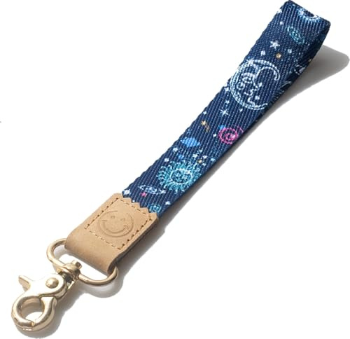 DQL Wristlet Keychain, Wrist Lanyard for Keys, Women's Keyrings