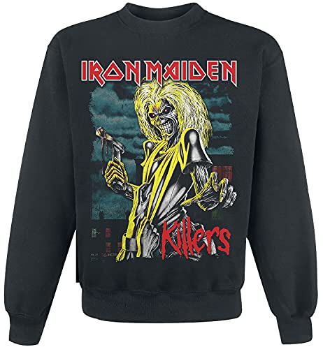 Iron Maiden Killers Green Clouds Männer Sweatshirt schwarz Band-Merch, Bands