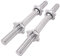 Marbo Sport Set MWG1 | 2x Kurzhantelstange mit Sternverschlüsse 30 mm 40 cm MWG1