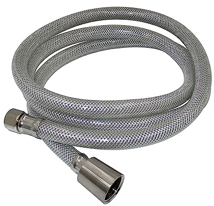 Kingston Brass KSSLSPR8K Nyloom 60 Kitchen Faucet Spray Hose, Silver Gray/Brushed Nickel