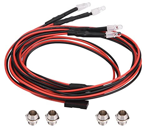 4 STÜCKE RC Car LED Licht Zubehör für Rc Car Trucks