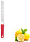 Cerioll Zesteur, Râpe À Zesteur, Râpe De Cuisine Fine, Râpe À Fromage Manuelle, Râpe De Qualité Supérieure, Zesteur Agrumes, Râpe À Main, Rappe Zeste Citron, Rappe Cuisine, Zesteur Agrumes INOX, Rouge