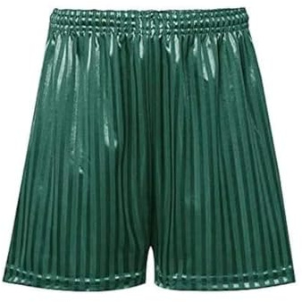 Gadgets Mafia Short d'été unisexe en polyéthylène rayé avec cordon de serrage pour sports d'intérieur et d'extérieur, gym, cyclisme, football (tailles de 2 à 12 ans), Vert, M