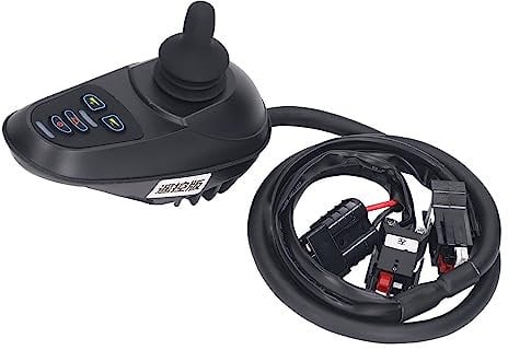 Elektrischer Rollstuhl-Joystick-Controller, 50 A, Flexible Steuerung, DC24 V, Stabiler Start, Elektrischer Rollstuhl-Joystick für Intelligenten Roboter
