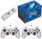 Y6 Retro Gaming Console Game Stick 4k with Built-in 10000+ Retro Games 40+ Emulators, 2 x 2.4G Wireless Controllers, Portable Plug & Play Video Games for Best Gift (128G)