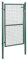 Wiesenfield WIE-GG-150 Garden Gate 107.50 x 196 cm Steel (Powder Coated) Garden Gate Metal Garden Door Fence Gate Metal Rod Mat Fence Gate