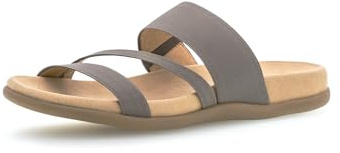 Gabor Damen Pantoletten, Frauen Slipper,Best Fitting,Schlupfschuhe,schluepfschuhe,Slip-ons,Backless Slipper,Mules,sommerclogs,fumo,43 EU / 9 UK