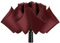 ACEIken Umbrella Reverse Close Folding Windproof Travel Umbrella - Compact and Portable for Easy Carrying with Auto Open-Close - for Men and Women-Burgundy