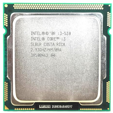 Intel Core i3-530 2.93 GHz Dual-Core Quad-Thread 4 MB Cache 73 W CPU Processore Socket LGA1156