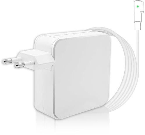 TT&C Cargador Mac Book Pro L-Tip 60W, Cargador MacBook Compatible con MacBook Pro 13 Pulgadas (2009-Mediados 2012),para Modelo A1278,A1181,A1184,A1344,A1330,A1342