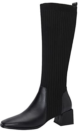 Stivali Pesca Stivali da Donna Alti Anfibi Uomo Stivali Texani Donna Estivi con Tacco Stivali Cowboy Stivali Alti Equitazione Donna Stivali Biker Donna Stivali Donna Stivali Donna