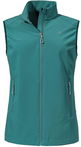 Schöffel Damen Tonion Softshell Weste, teal, S