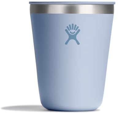 Hydro Flask 12 Oz Outdoor Coffee Tumbler – Stainless Steel Insulated Travel Cup – Camping Mug Surf Blue