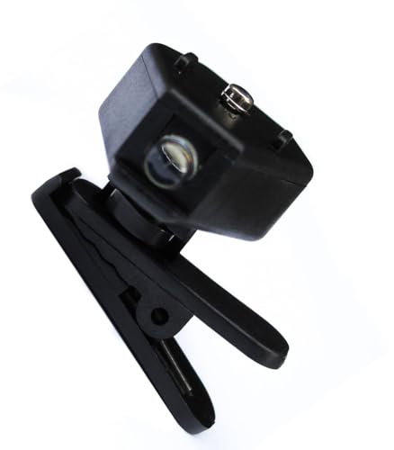QUXVUIS Linterna para anteojos, reparación de lectura, gafas inalámbricas, Clip en luz nocturna, lámpara de tapa de inspección de fijación portátil giratoria