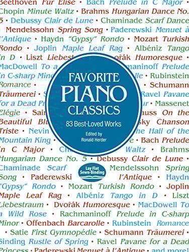 Favorite Piano Classics.: 83 Best-Loved Works (Dover Classical Piano Music)