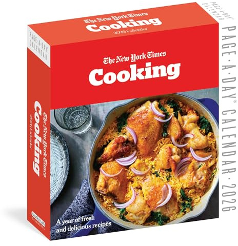 New York Times Cooking Page-A-Day® Calendar 2026: A Year of Fresh and Delicious Recipes