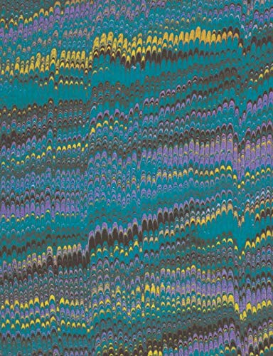 Graph Paper Notebook: Blue Vertical VHS Pattern 7.44 x 9.69 Composition Notebook Style Journal 5x5 Grid For Graphing and Mathematics (Graph Paper Journal, Band 42)