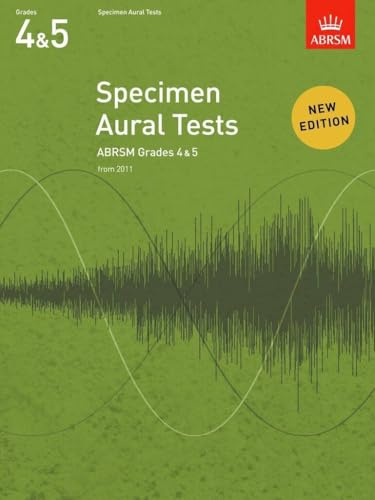 Specimen Aural Tests, Grades 4 5
