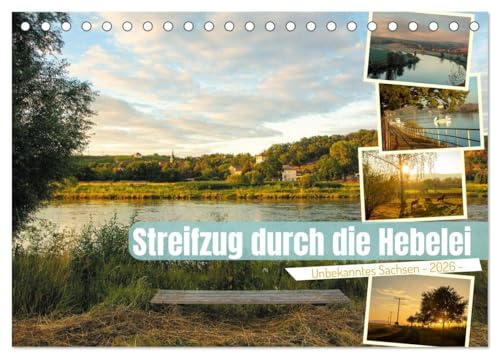 Streifzüge durch die Hebelei (Tischkalender 2026 DIN A5 quer), CALVENDO Monatskalender: Unbekanntes Sachsen im Meißner Hinterland (CALVENDO Orte)
