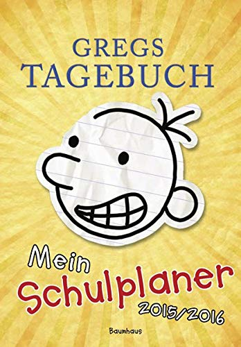 Gregs Tagebuch - Mein Schulplaner 2015/2016